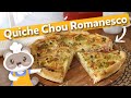 Recette de quiche au chou romanesco à Tomber !