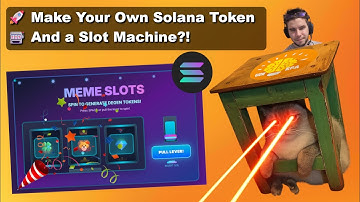 I Built a Meme Slot Machine that create real SPL Tokens (Solana Ecosystem) #KomaChains