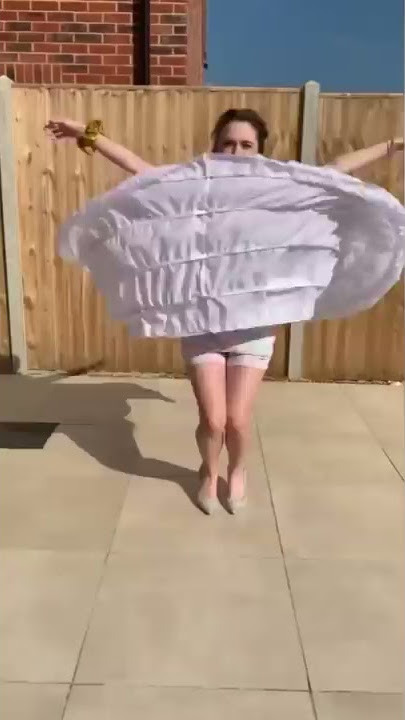 Putting 😍on Cinderella's Dress / viral Tik Tok video # part 2