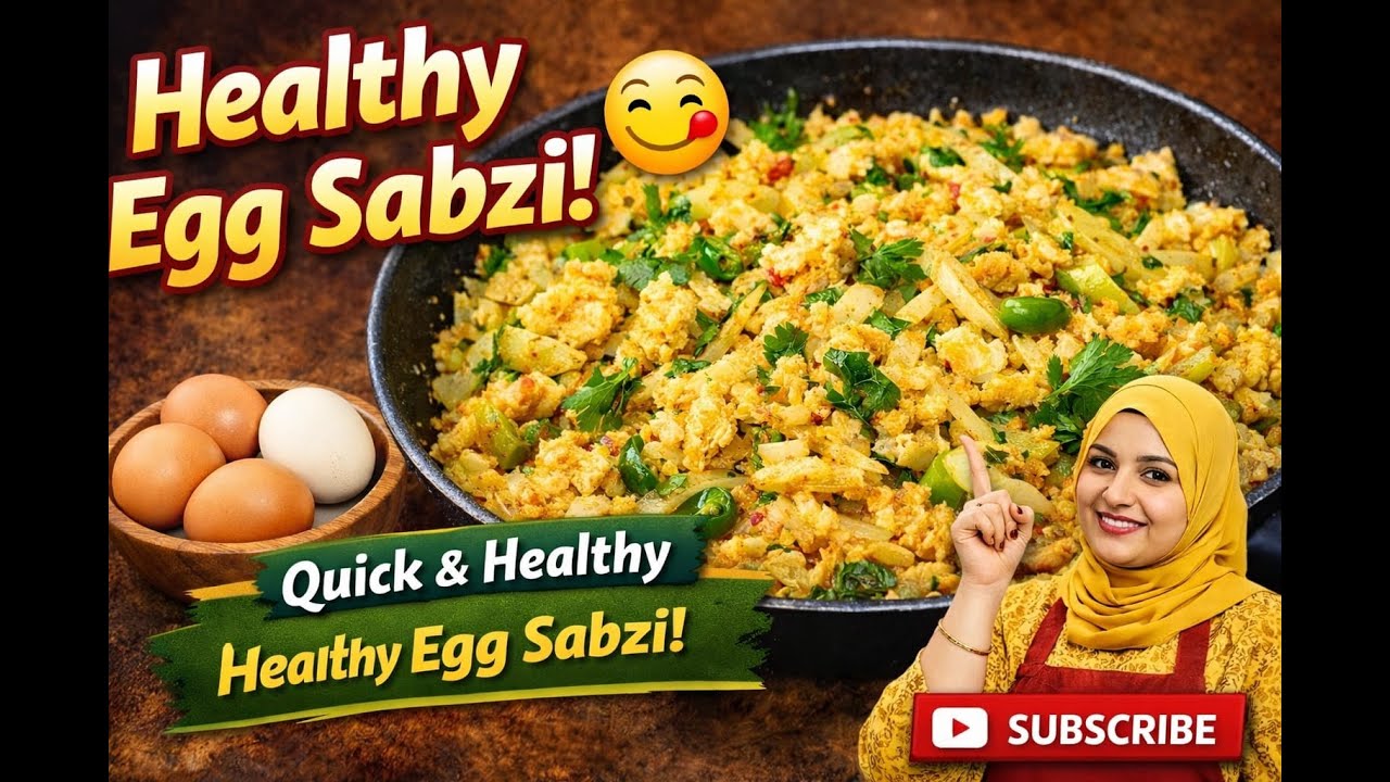 Eggs Cabbage Recipe 😋 | Quick & Healthy Anda Patta Gobhi Sabzi | Easy Breakfast by 