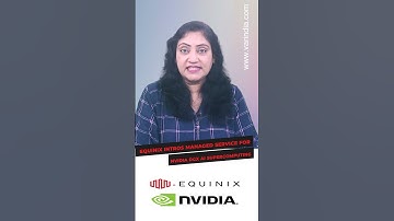 #Equinix intros Managed Service for NVIDIA DGX AI Supercomputing #shortsvideo