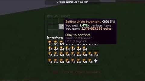 Hypixel Skyblock Updated Kmod Dupe 100 mil per hour