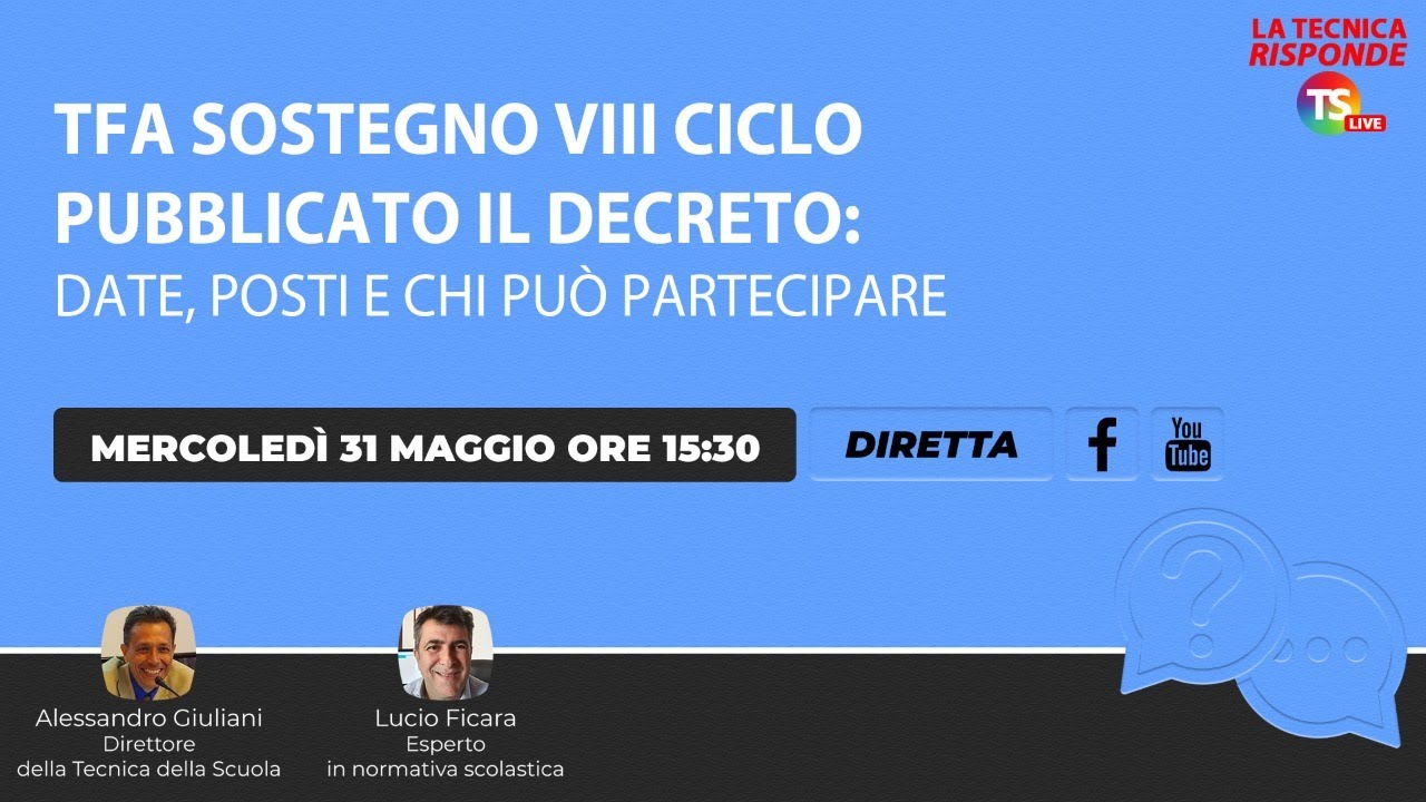 Prove Scritte Tfa Sostegno Già Svolte Pdf Tfa sostegno VIII ciclo, pubblicato il decreto: date, posti e chi può