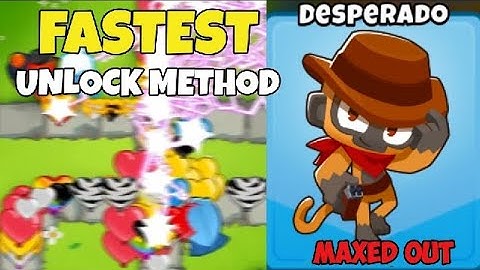 The SECRET to Unlocking Desperado FAST! BTD6