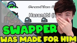 Swapper was made for Sykkuno ft. Toast, Corpse, Hassan, Valkyrae, Pokimane.