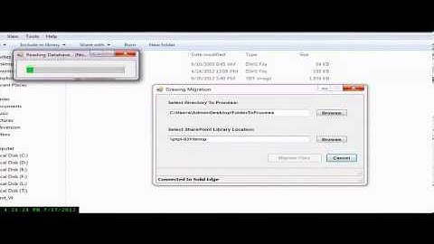 Solid Edge Customization to convert CAD files