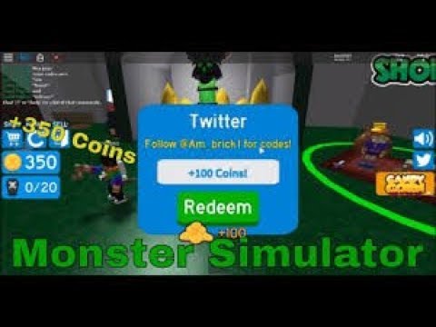 Monster Simulator All New Code 2018 Roblox Youtube - monster simulator all new code 2018 roblox