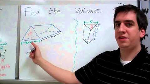 10.2 Volume of Triangular Prisms