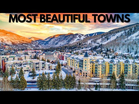 MOST BEAUTIFUL MOUNTAIN TOWNS in USA: Best Places to Visit in America - Prettiest Cities To Travel