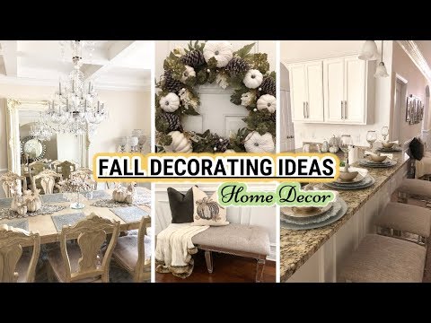 Fall Decorating Ideas 2018 | Fall Decorate With Me! Glam Home Decor