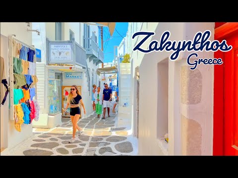 Zakynthos Greece | The Most Beautiful Place In The World | 4K 60Fps Hdr Walking Tour