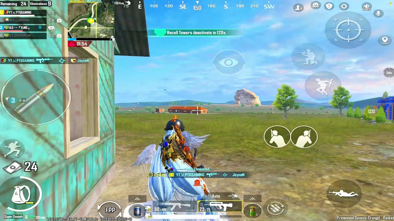 PTG Lala is Live NEW UPDATE 4.2 | PUBG MOBILE 💥