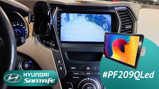 #Штатная_магнитола #Parafar для #Hyundai #SantaFe 3 (2012+) на Android 9.0 #PF209QLedXHD