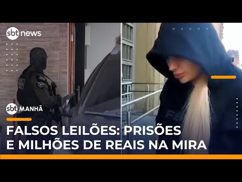 Video casal-e-preso-por-liderar-quadrilha-que-promovia-falsos-leiloes-na-internet-sbt-manha