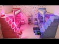 2 sisters  bedroom makeover  on her choicepink  blue most beautiful love fun