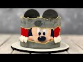 Mickey Mouse Cake | Fault Line Cake | Concrete Cake