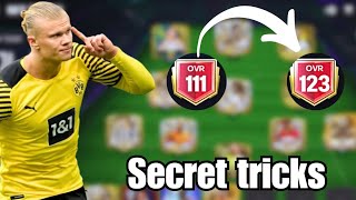 That secret trick will increase your team OVR to Max FC mobile