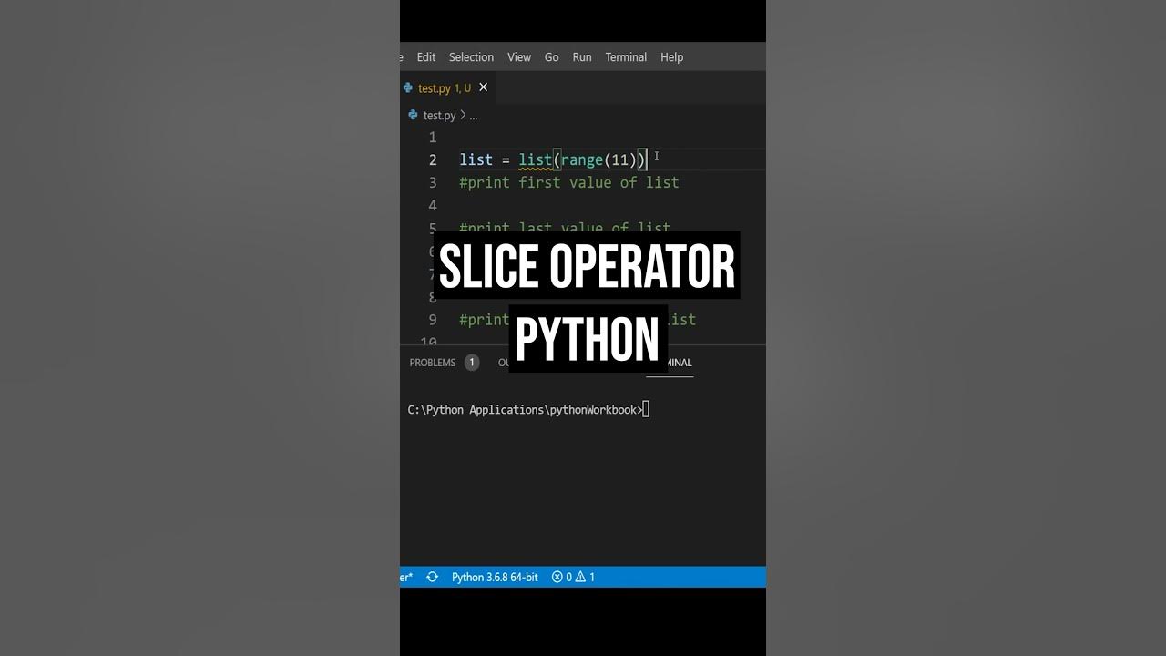 Smart ways of using slice operator in python | Slicing operator in ...