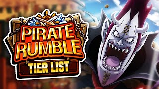 BEST TEAMS IN PIRATE RUMBLE! Attacking Team Tier List! (ONE PIECE Treasure Cruise)