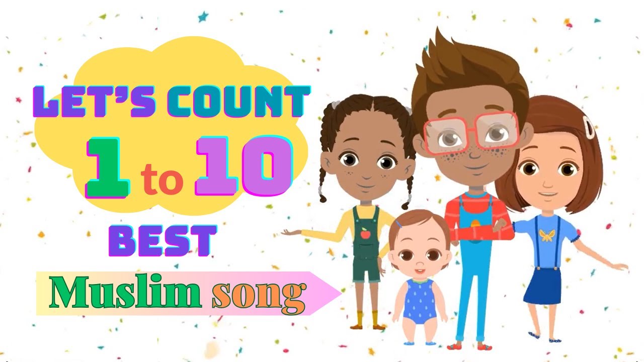 counting song | Kids muslim song  | Numbers song | Kids islam