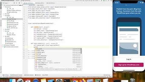 Appium Python Tutorial: Page Object Model (POM) Test Automation - Actions #43