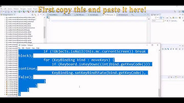 Inventory Move tutorial! (How to make hacked client #1) ft. cheatware