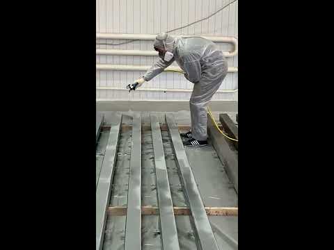 Антикоррозионная обработка металла- Окрасочный аппарат #HYVST 210 краска Барьер Цинк