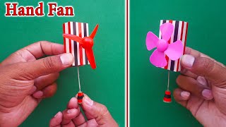 Amazing New Type Hand Fan | How To Make A Hand Fan Using Old Baby Toy | Hand Fan Without Electricity