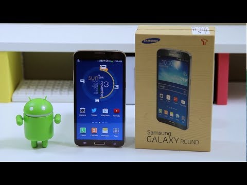 Samsung Galaxy ROUND: Unboxing & Review