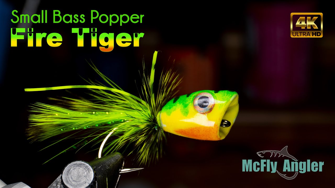 Fly Tying Kit: Surface Seducer Panfish & Topwater Trout Popper