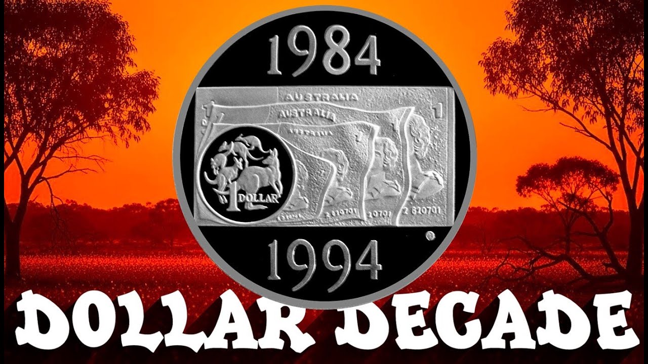 SAME coin TWO varieties?... Australia 1994 Dollar Decade silver PROOF coins review