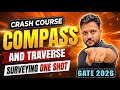 Complete One Shot Lecture: Compass and Traverse Surveying for GATE 2026! #infinityzone #gate2026