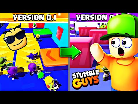 Старая Версия 0.1 Стамбл Гайс | Version 0.1 Stumble Guys