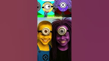 Incredibox Sprunki OC - Minionr X Stuart As  Boys In Real Life!