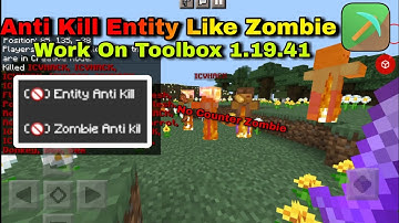 Nbt Editor: Anti Kill Entity And Zombie For Toolbox pe | Minecraft hack client | Toolbox 1.19.41