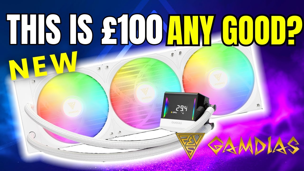 GAMDIAS Chione E4 420MM Aio CPU Cooler Review! Any good? - YouTube