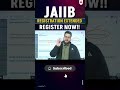 JAIIB REGISTRATION 2026 DATE EXTENDED #jaiibregistration2026 #jaiibmay2026 #kinshukbahlan