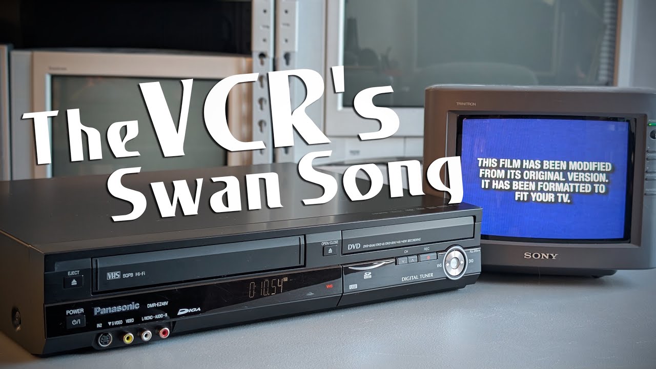 Possibly the last great VCR ever released - The Panasonic DMR-EZ48V