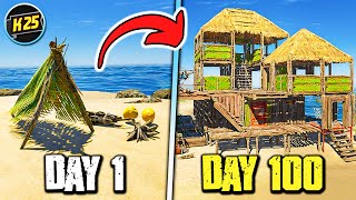 I Survived 100 Days Stranded Deep on an Island, Here's What Happened!😮 screenshot 2