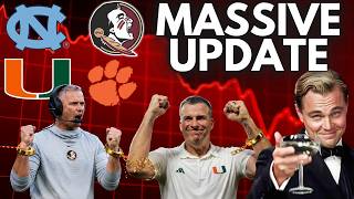 Conference Realignment Just Got HUGE News! | FSU | Clemson | Miami | UNC | SEC | Big 10 | ACC