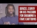 Denzel Curry on Passion for Drawing & Favorite Cartoons of All Time