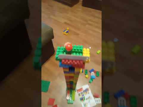 небоскрёб из конструктора Bauer. небоскрёб из конструктора Bauer.