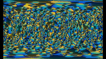 2D representation of a Kuramoto model on the sphere with and without noise