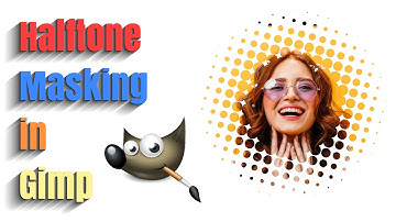 Create a Halftone Masking Effect in Gimp