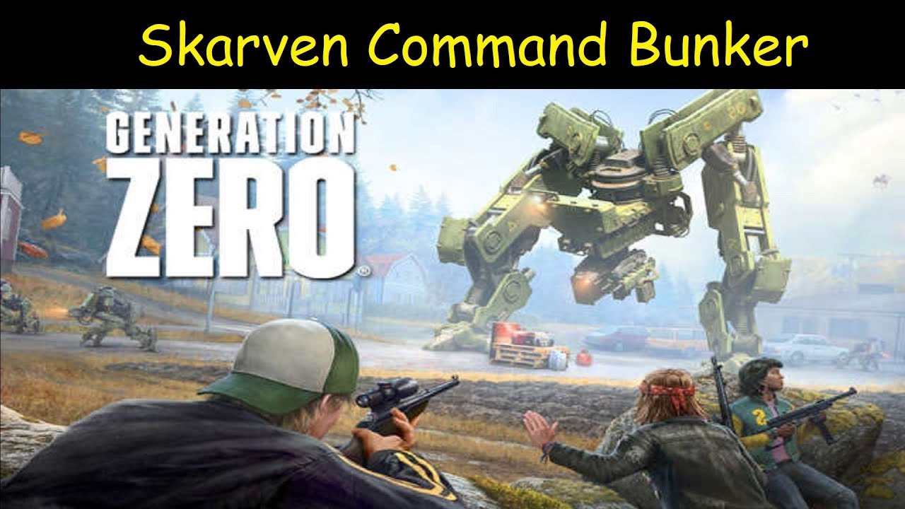 Generation Zero Skarven Command Bunker Location + Exploration No Commentary...