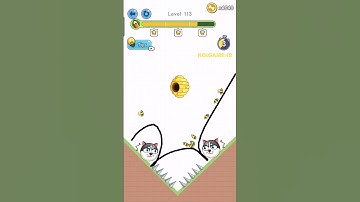 Replay Game 🐶 Save The Doge Level 113 Perfect 3 Stars Gameplay #savethedoge