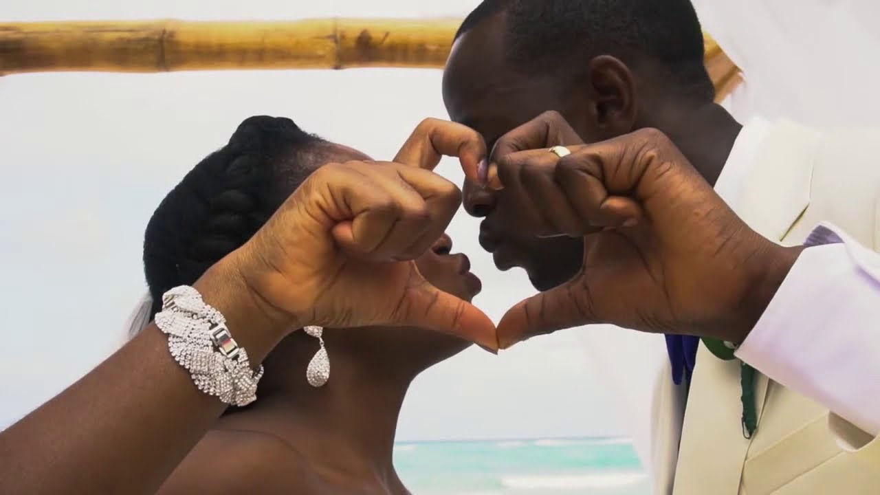 Nigerian Destination Beach Wedding In Jamaica