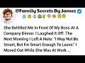 She Belittled Me In Front Of My Boss At A Company Dinner. I Laughed It Off. //Reddit Stories