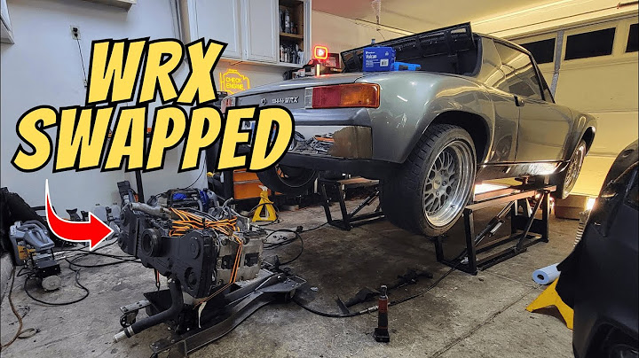 Almost done with the Porsche 914 WRX engine! Next up some Audi work