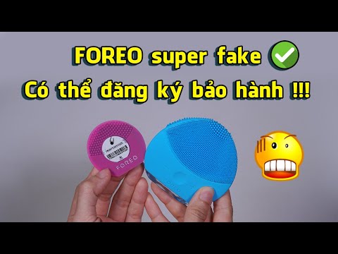 BÓC PHỐT máy rửa mặt Foreo Luna mini 2 SUPER FAKE lừa hàng trăm người vì có thể đăng ký bảo hành